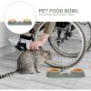 Toddmomy Automatic Double-Bowl Pet Feeder and Water Bowl, Smooth Surface, Safe for Cats, Dogs, Puppies, and Kittens, Easy to Fill, Random Style view 3