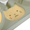 Toddmomy Automatic Double-Bowl Pet Feeder and Water Bowl, Smooth Surface, Safe for Cats, Dogs, Puppies, and Kittens, Easy to Fill, Random Style view 4