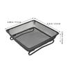 Operitacx Square Stainless Steel Bird Feeder Bowl with Hygienic Design for Gardens and Patios view 2