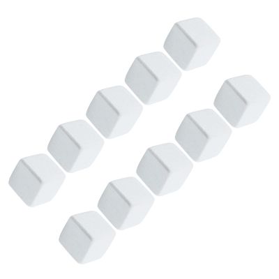 PLAFOPE 10 Pack White Turtle Calcium Blocks