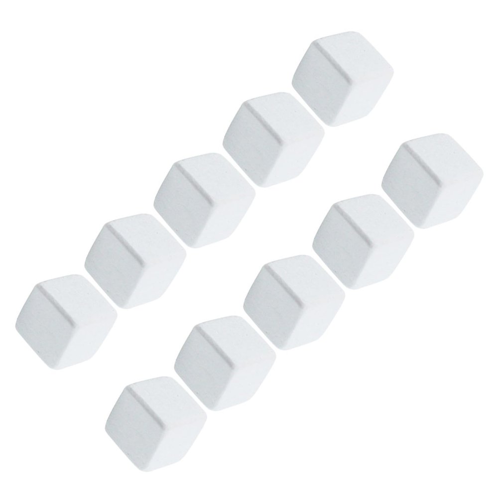 PLAFOPE 10 Pack White Turtle Calcium Blocks