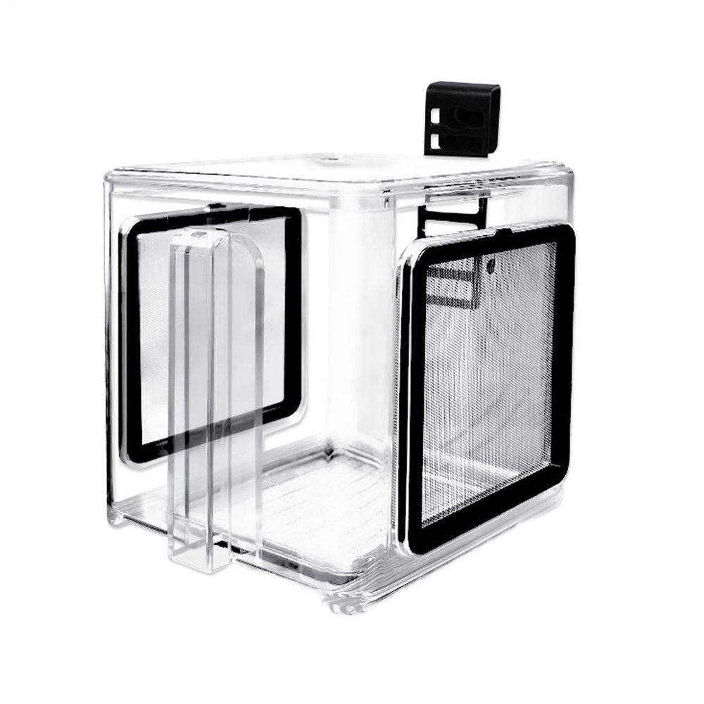 Generic Acrylic Fish Breeding Container with Divider for Shrimp Acclimation