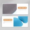 Blue Cotton U-Shaped Massage Pillow for Massage Tables view 3