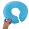 Blue Cotton U-Shaped Massage Pillow for Massage Tables view 4