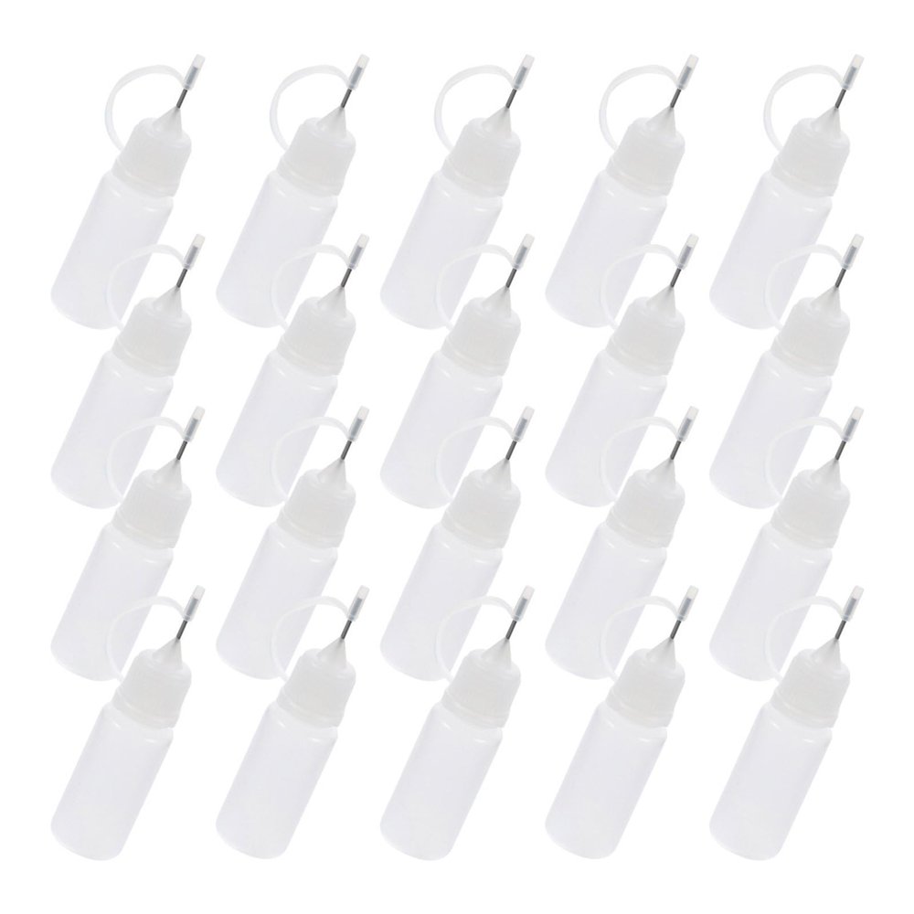 STOBAZA 20-Piece Needle Tip Glue Bottles