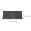 Garneck Black Plastic Cable Protector Driveway Ramp for Cars and Scooters view 2