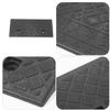Garneck Black Plastic Cable Protector Driveway Ramp for Cars and Scooters view 3