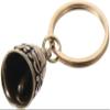 10 Pcs Vintage Brass Bells Keychain view 3