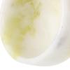LIFKICH Natural Lightweight Compact Jade Shaving Soap Bowl for Men, Green, Easy to Clean, for Grooming and Travel view 3