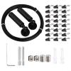 MIKMLYZE Adjustable Curtain Rod Set view 1