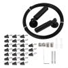MIKMLYZE Adjustable Curtain Rod Set view 3