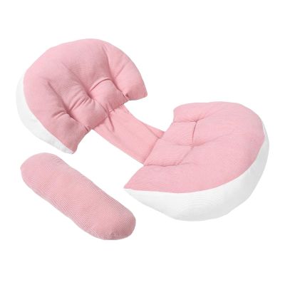 MAJORMENCH U-Shaped Pregnancy Pillow for Side Sleepers and Nursing Mothers