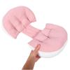 MAJORMENCH U-Shaped Pregnancy Pillow for Side Sleepers and Nursing Mothers view 4
