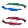 SAFIGLE 4-Pack Portable Double-Sided Denture Brushes with Ergonomic Handles view 1