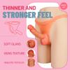 Single Silicone Strap-On Panties (6.5"/5"), Highly Stretchy, Strapless for Lesbian Couples & Trans Women view 2