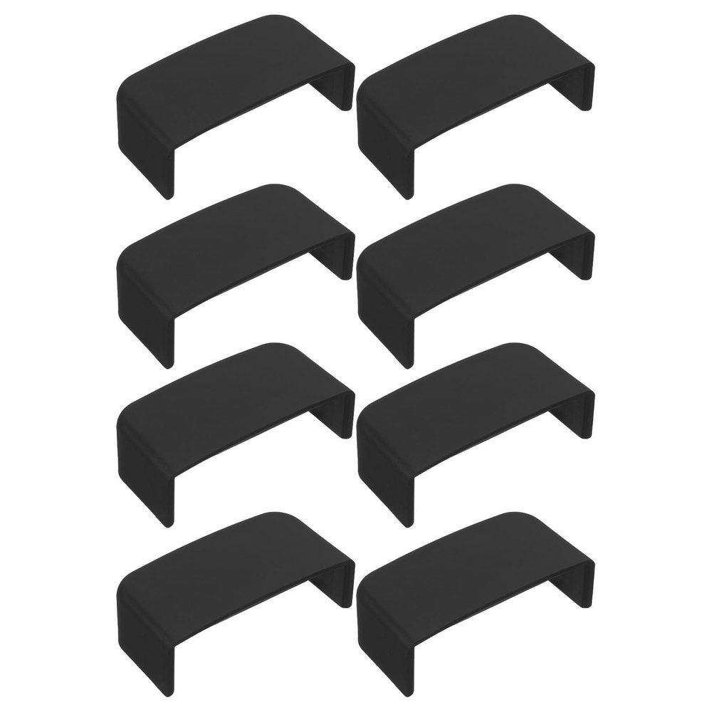 MAGICLULU Seat Rail End Caps, 8-Piece ABS Protective Plugs with Anti-Kick Protection, Compatible with Electric Vehicles and Model Y