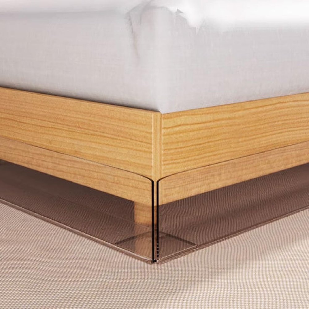 Zeihyeurus Furniture Toy Blocker, Under-Bed Pet Barrier, Removable, Easy to Use
