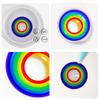 Freshlens Multiple Rainbow Cosplay Contact Lenses, Plano view 4