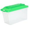 Abaodam Portable ABS Reptile Transport Box with Transparent Lid and Handle view 1