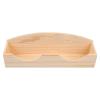 COOLHIYA Rabbit Wooden Feeder with Bowl and Grass Holder for Guinea Pigs and Small Rodents view 1