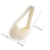 HOMOBABE Beige Pet Carrier Sling for Cats and Dogs, Breathable Polyester Shoulder Bag view 2