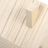 OUNONA Wooden Parakeet Nest for Cockatiels and Lovebirds, Decorative view 4