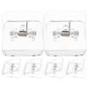 Yardwe 6-Pack Transparent Urinal Holders for Dogs view 1