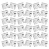 Tofficu Silver Wire Cage Clips - Easy Installation & Universal Fit view 1