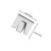 Tofficu Silver Wire Cage Clips - Easy Installation & Universal Fit view 2
