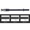 Bicycle Trailer Thru-Axle Adapter M12 x 1.0/1.5/1.75, 160–178 mm, for 135/142/148 mm Frames view 2