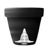 BEAZOOM 15-Piece Conical Mesh Pads for Flower Pots, Hollow Cone Design for Airflow, Drainage and Root Protection view 3