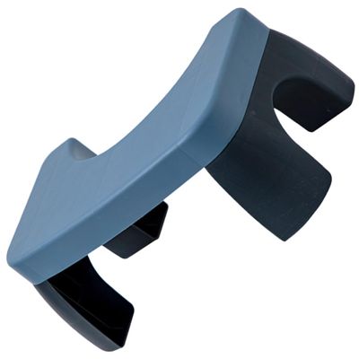 Plastic Toilet Footstool, Non-Slip, Blue, U-Design