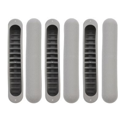 HOOWIFFY Crutch Underarm Pads, Soft TPR Pads, 6-Pack