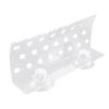 ibasenice Curved Acrylic Coral Frag Rack with 2 Suction Cups and 23 Holes view 1