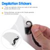 ROMISBABA 20-Piece Nose Hair Removal Kit with Mustache Protectors view 3