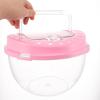 SOLUSTRE Portable Hamster Carrier with Breathable Mesh and Lightweight Design, Small Hamster Cage for Travel and Outdoor Use view 4