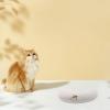 RUNROTOO Beige Plush Cat Pillow with Neck Support and U-Shaped Design view 4