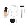 Men's Shaving Set with Shaving Brush and Bowl view 2