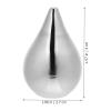 SWETRACE Food-Grade Stainless Steel Whiskey Stones, 2-Piece Teardrop Design view 2