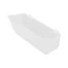 STOBAZA Pigeon Feeder Boxes, 10-Pack, Splash-Proof White Plastic view 1