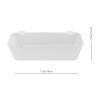 STOBAZA Pigeon Feeder Boxes, 10-Pack, Splash-Proof White Plastic view 2