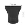 10-Piece Black Nylon Hair Dryer Comb Attachments for Home Use view 2