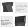 10-Piece Black Nylon Hair Dryer Comb Attachments for Home Use view 3
