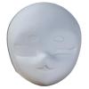 Tsophreniq Unpainted Plastic Mask, Paintable, for Halloween Costumes view 1