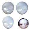 Tsophreniq Unpainted Plastic Mask, Paintable, for Halloween Costumes view 2
