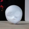 Tsophreniq Unpainted Plastic Mask, Paintable, for Halloween Costumes view 4