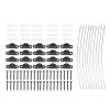 Stainless Steel Furniture Anchors, Anti-Tip Safety Straps Set view 1
