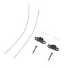 Stainless Steel Furniture Anchors, Anti-Tip Safety Straps Set view 4