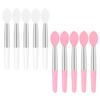 KJHBV 10-Piece Portable Silicone Lipstick Brush Set view 1