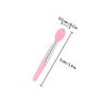 KJHBV 10-Piece Portable Silicone Lipstick Brush Set view 2